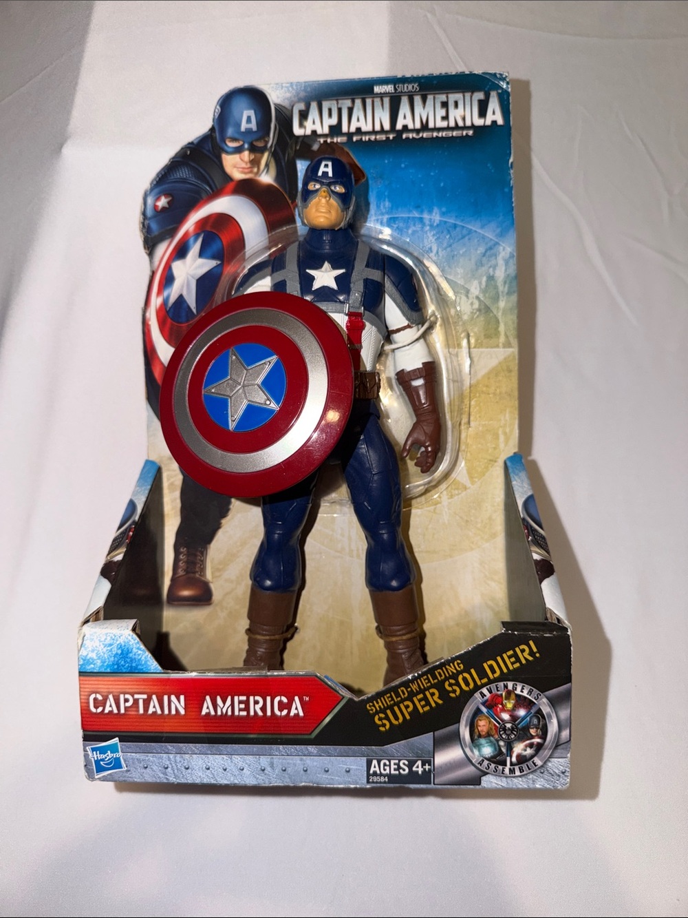 Hasbro Captain America Figure - Blue, Red, White